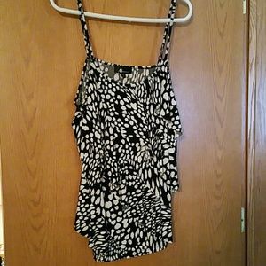 Black and White Camisole
